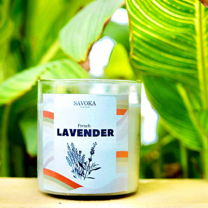 Härmatis French Lavender Scented Soy Candle Default Title