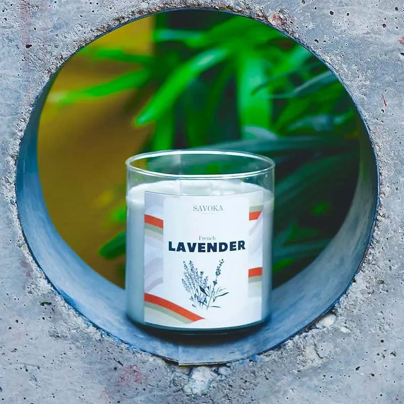 Härmatis French Lavender Scented Soy Candle Default Title