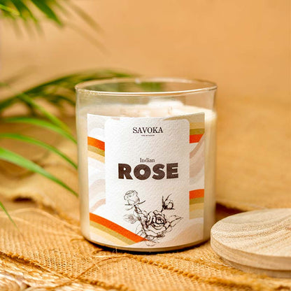 Härmatis Indian Rose Scented Soy Candles Default Title