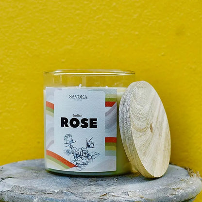 Härmatis Indian Rose Scented Soy Candles Default Title