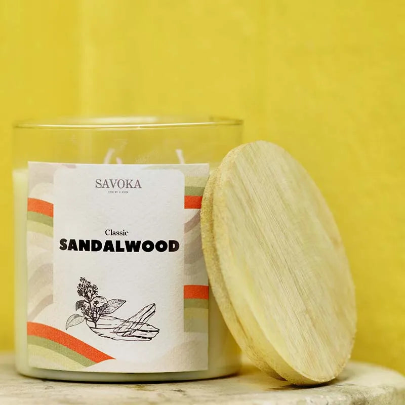 Härmatis Classic Sandalwood Scented Soy Candle Default Title