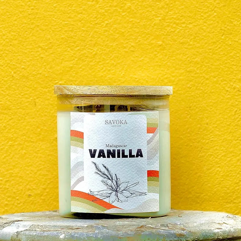 Härmatis Madagascar Vanilla Scented Soy Candle Default Title