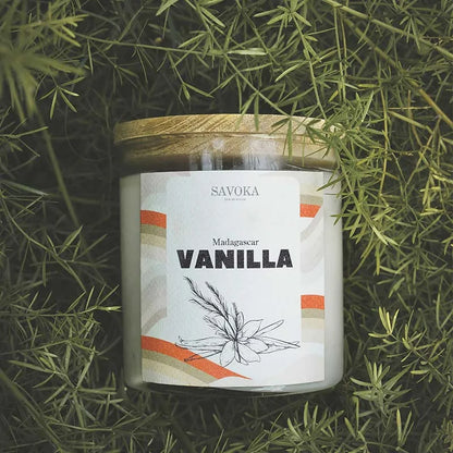 Härmatis Madagascar Vanilla Scented Soy Candle Default Title