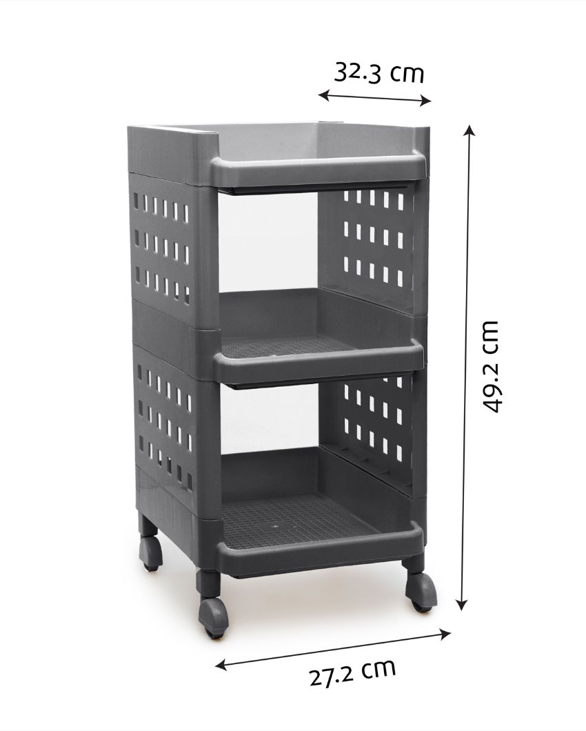 Multipurpose Fruits & Vegetable Unbreakable Polycarbonate Rack