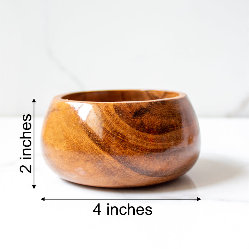 Stylish Bulgy Flat bowl | Set of 2 Default Title