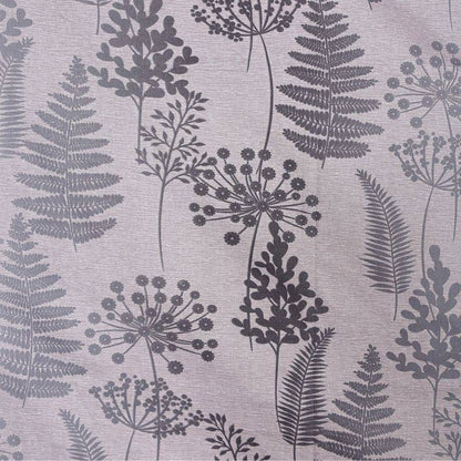 Satin Grey Floral Premium Print Cotton Bedding Set Single Size