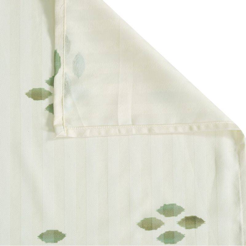 White Motifs Exclusive Print Cotton Satin Bedding Set Single Size