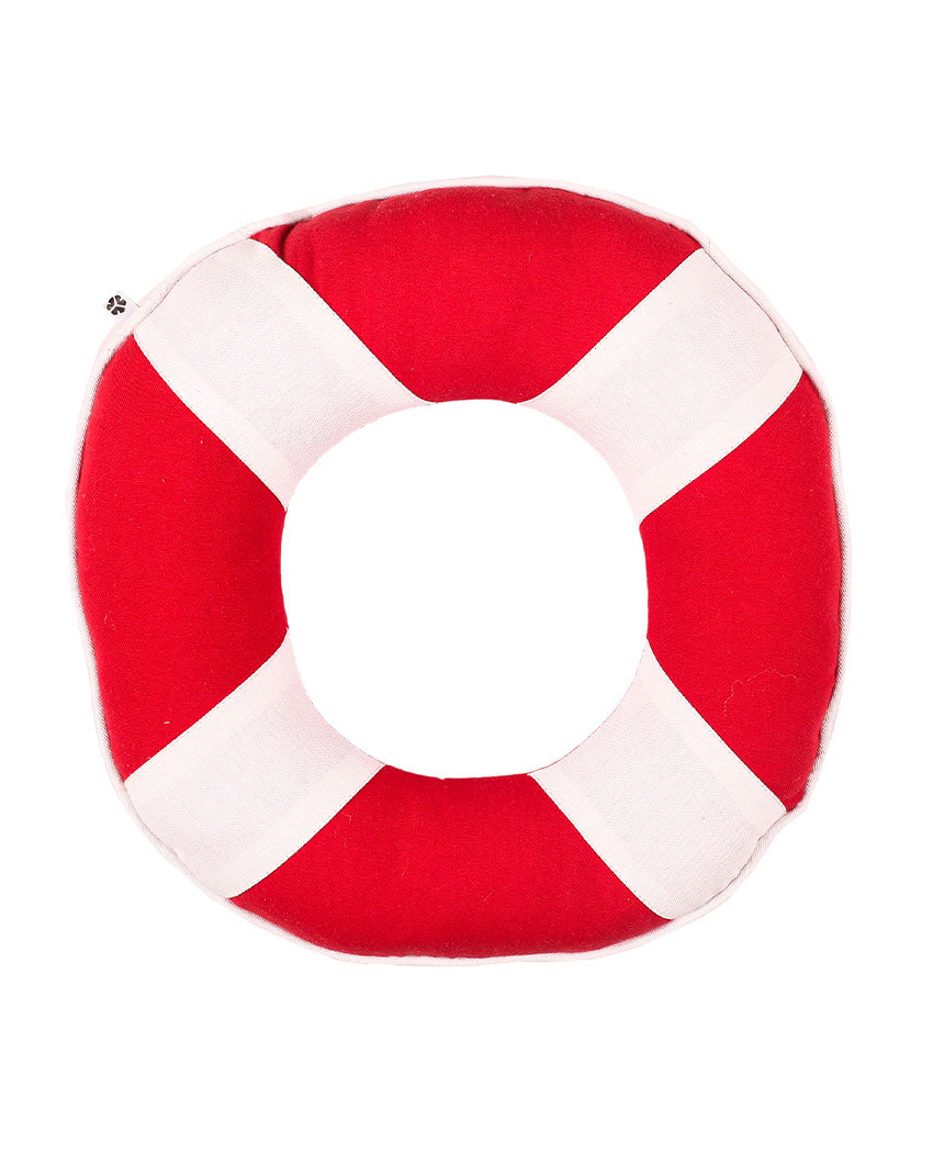 Bon Voyage Buoy Cotton Cushion | 14x14 inches