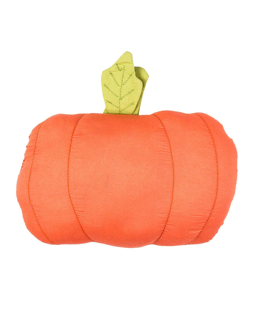 Roly-Poly Pumpkin Cotton Cushion | 9x11 inches