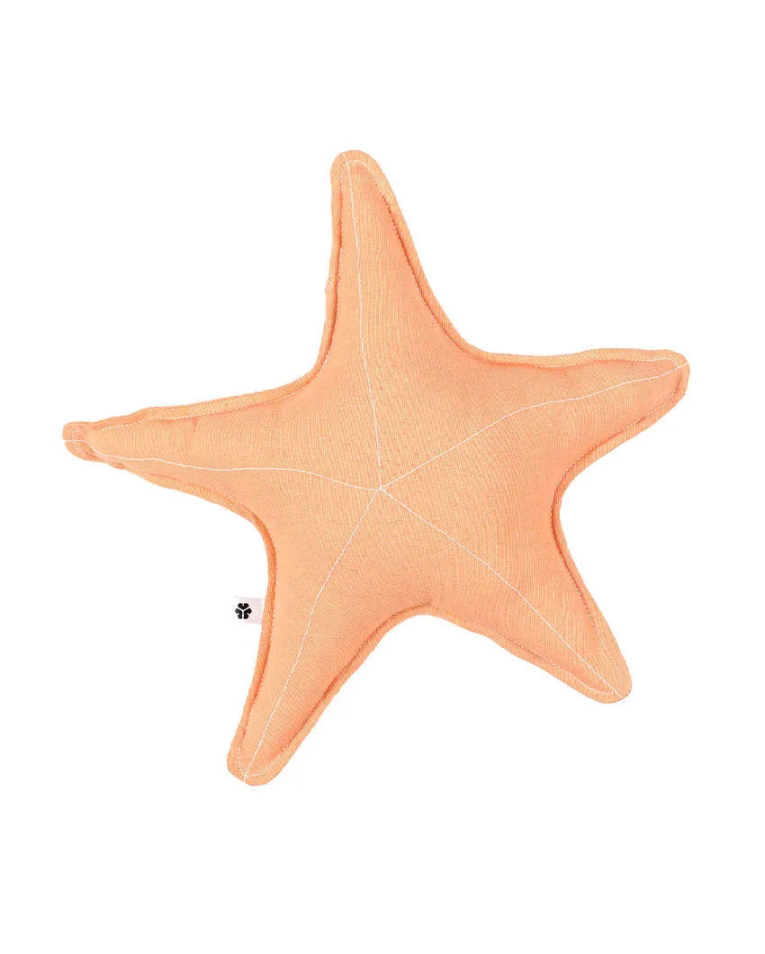 Stellar Starfish Cotton Cushion | 14x12 inches