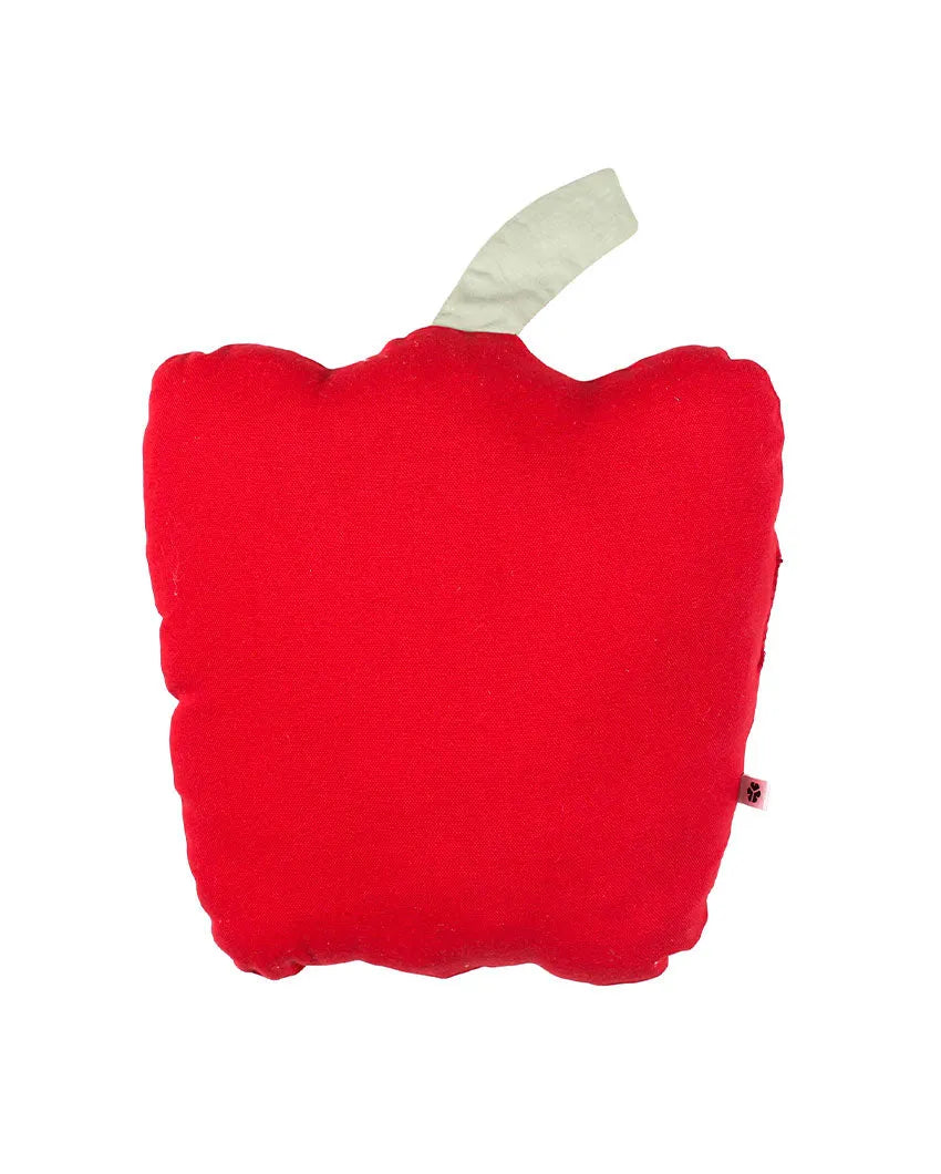 Tangy Bell Pepper Cotton Cushion | 11x12 inches