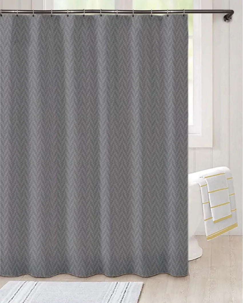 Heavy Duty Polyester Shower Curtain For Partition | 6 X 6.5 Ft