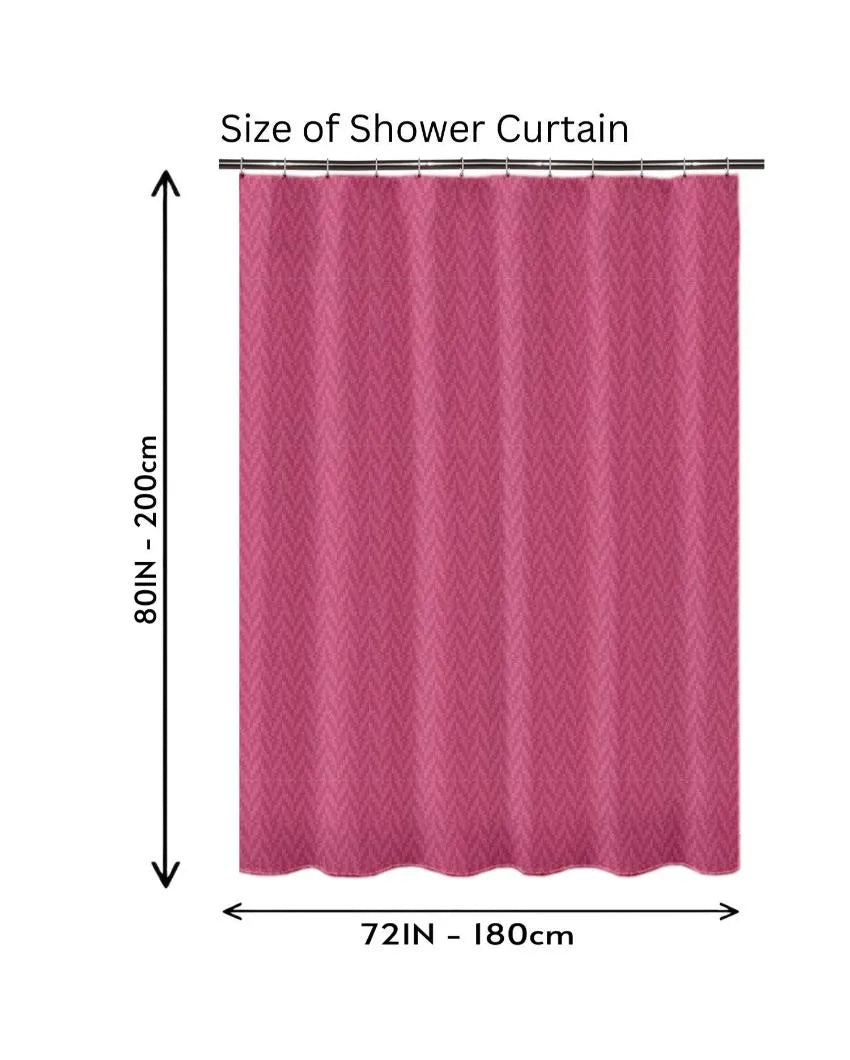 Plain Shower Curtains with Plastic Eyelets | 72 x 80 inches