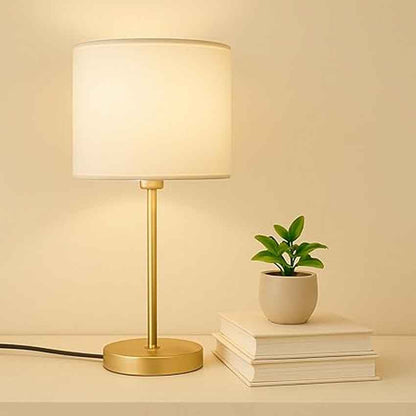 Modern Design Metallic Table Lamp | 7 x 20 inches