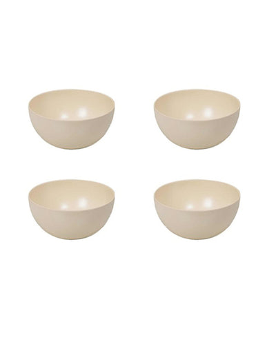 Plain Non Toxic Eco Friendly Bamboo Bowls | 330ml | 4 x 2 inches