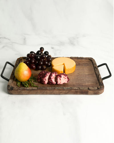 Stylish Mango Wood Rectangular Serving Tray