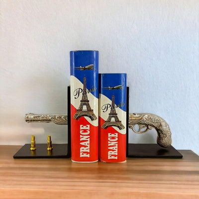 Gun Shape Book Holder Showpiece | 12 x 4 x 7 inches