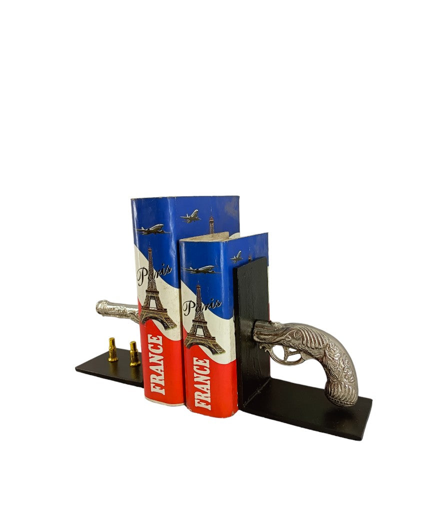 Gun Shape Book Holder Showpiece