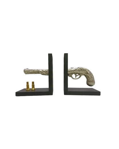 Gun Shape Book Holder Showpiece