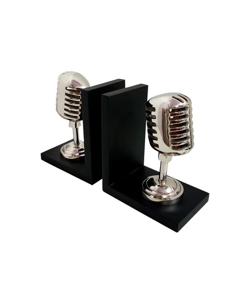 Mic Shape Book Holder Showpiece