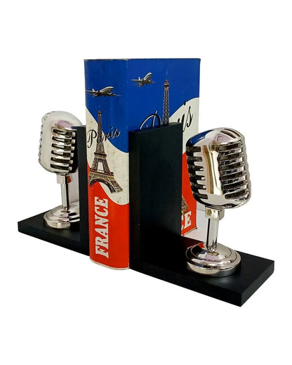 Mic Shape Book Holder Showpiece