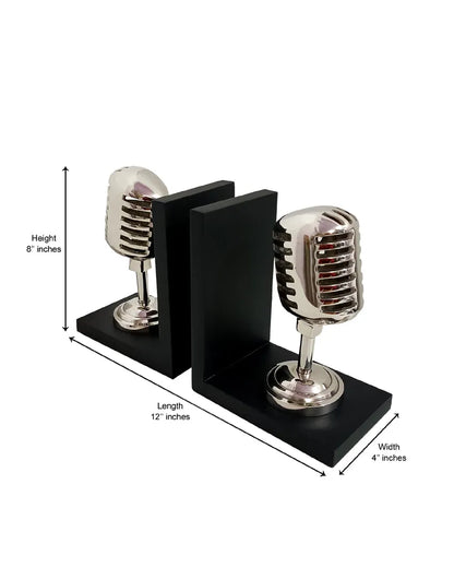 Mic Shape Book Holder Showpiece