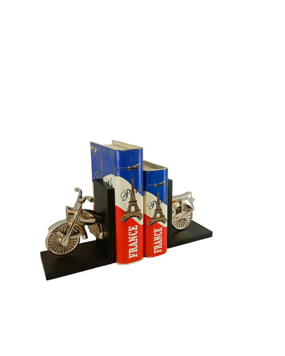 Bike Shape Book Holder Showpiece