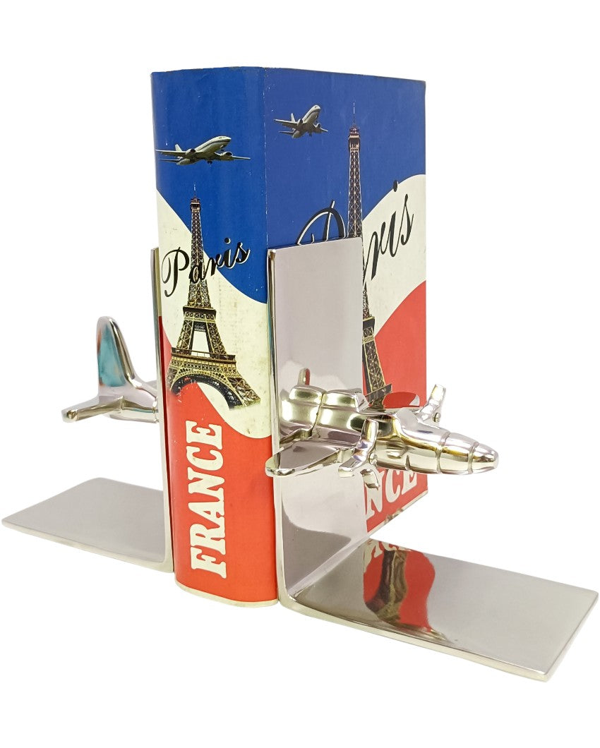 Aeroplane Shape Book Holder Showpiece