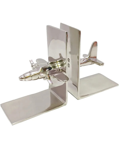 Aeroplane Shape Book Holder Showpiece