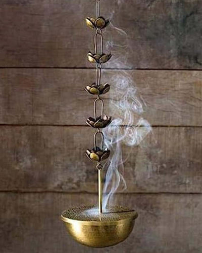 Minimalist Hanging Incense Holder | 6 x 24 inches