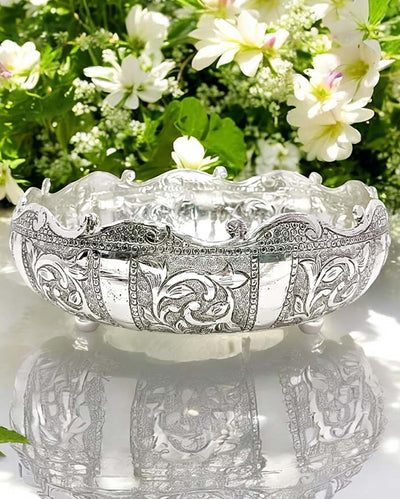 Heritage Embossed Urli | 10 x 3 inches | 1.5 liter