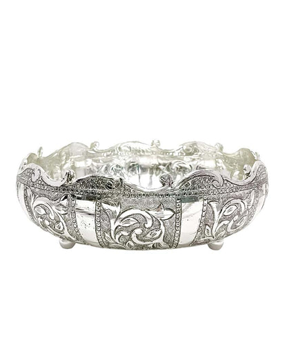 Heritage Embossed Urli | 10 x 3 inches | 1.5 liter