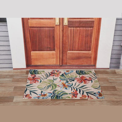 Cottage Charm Cozy Cotton Doormat | 24 x 36 inches