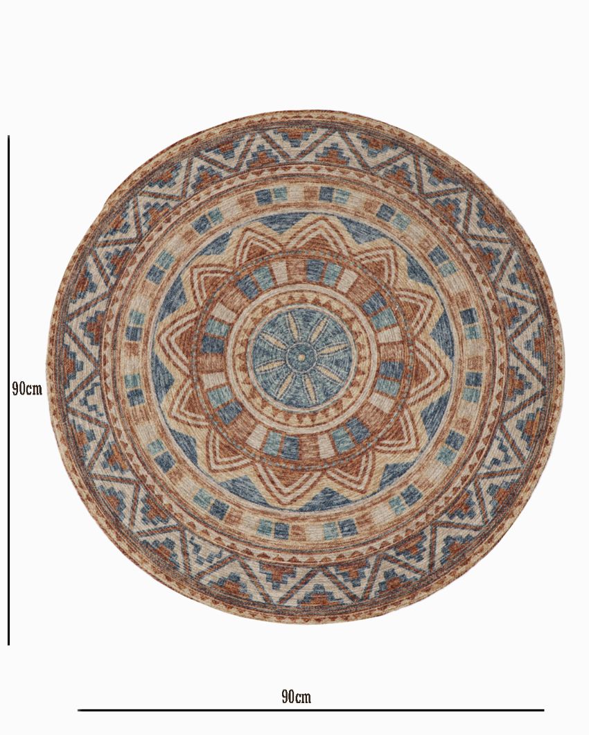 Artistic Touch Round Rug | 35 inches