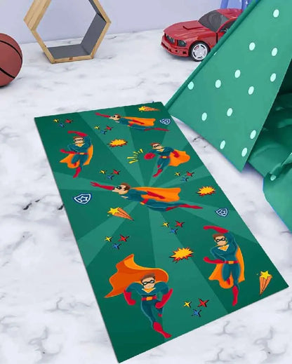 Superhero In You Kids Velvet Yoga Mat