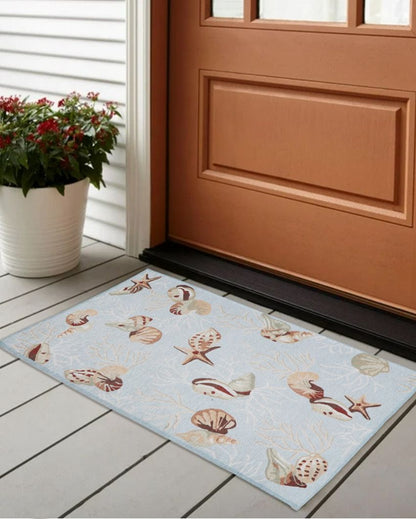 Step Up Your Style Cotton Printed Doormat | 24 x 36 inches