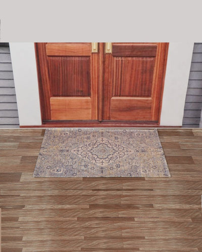 Stylish Entrances Soft Cotton Doormat | 24 x 36 inches