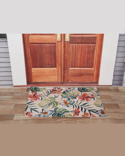 Cottage Charm Cozy Cotton Doormat | 24 x 36 inches