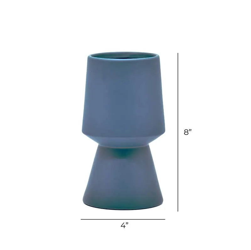 Pedestal Vase Green