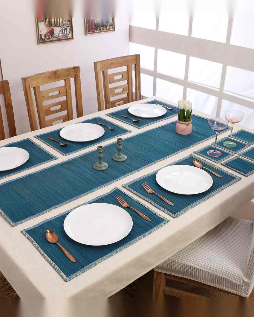 Versatile Design Bamboo Dining Mats | Set of 13