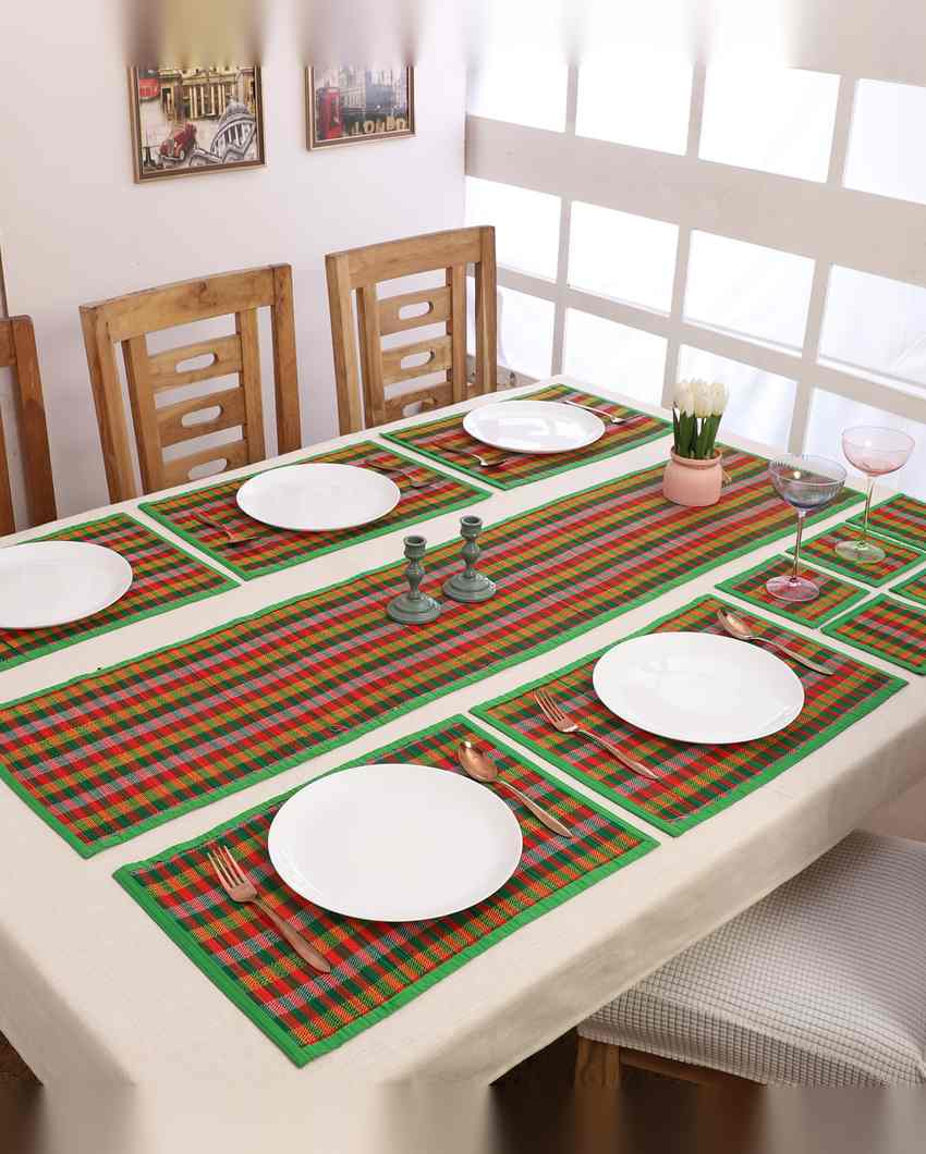 Contemporary Look Bamboo Dining Mats | Set of 13