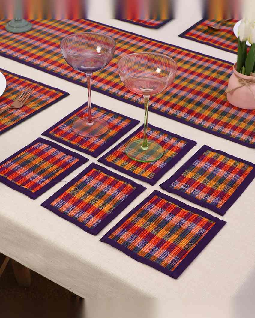 Contemporary Look Bamboo Dining Mats | Set of 13