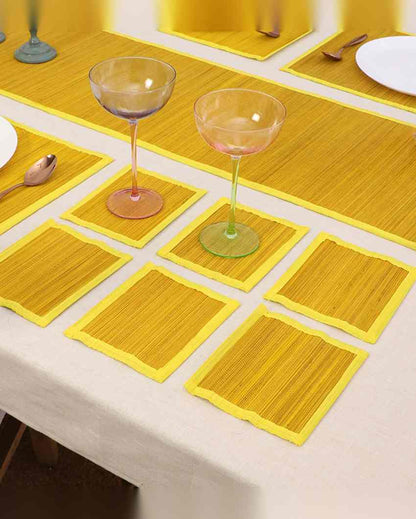 Classic Style Bamboo Dining Mats | Set of 13