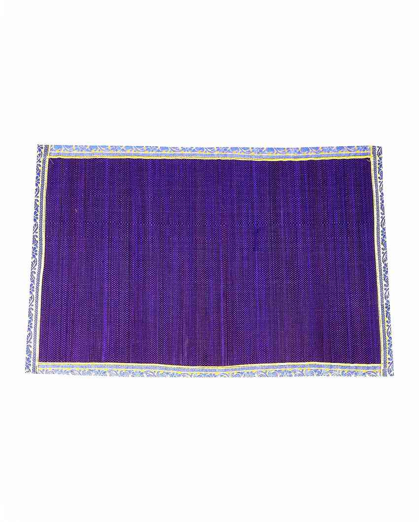 Eco Friendly Design Woven Bamboo Placemats | Set of 6 | 20 x 13 inches