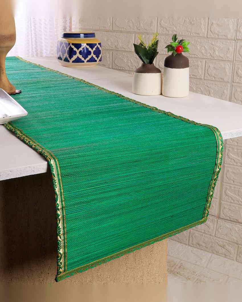 Artisan Quality Handcrafted Bamboo Table Runner | 60 x 13 inches