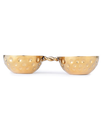 Elegant Stylish Love Knot Nut Bowl | 10 x 4 inches