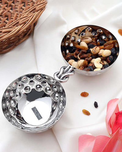 Elegant Stylish Love Knot Nut Bowl | 10 x 4 inches