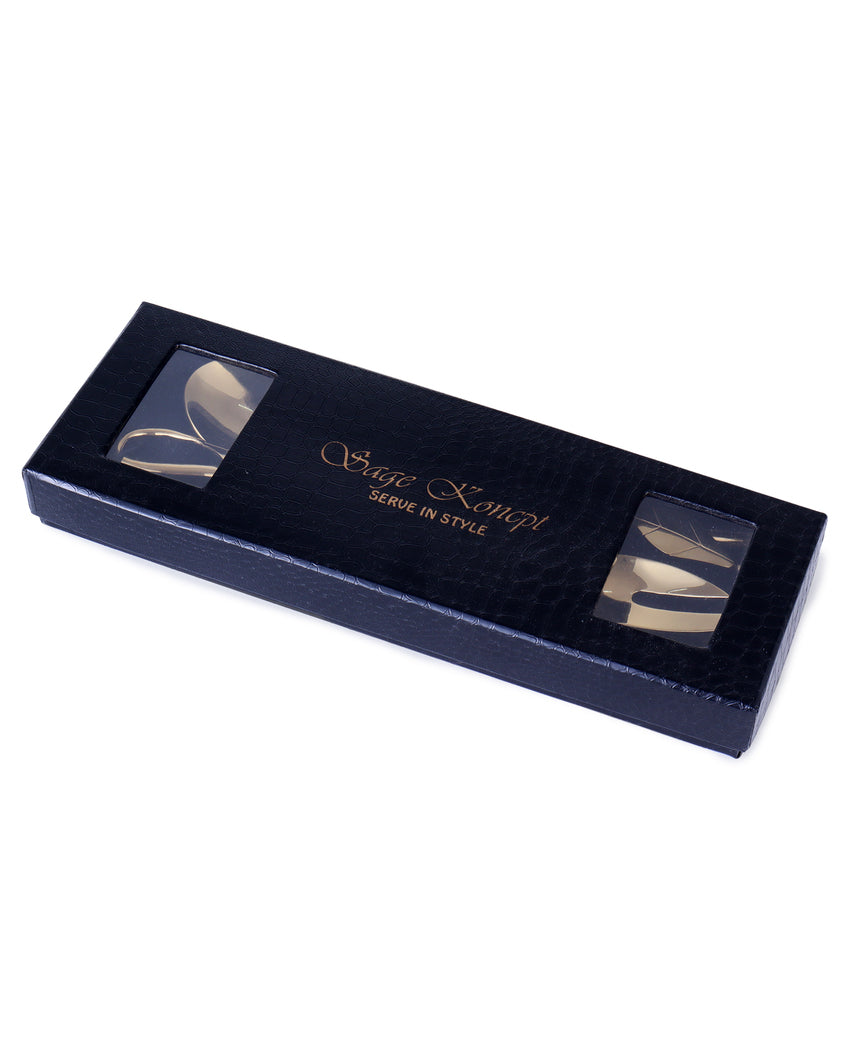 Functional Elegant Willow Leaf Cutlery | 9 x 3 inches