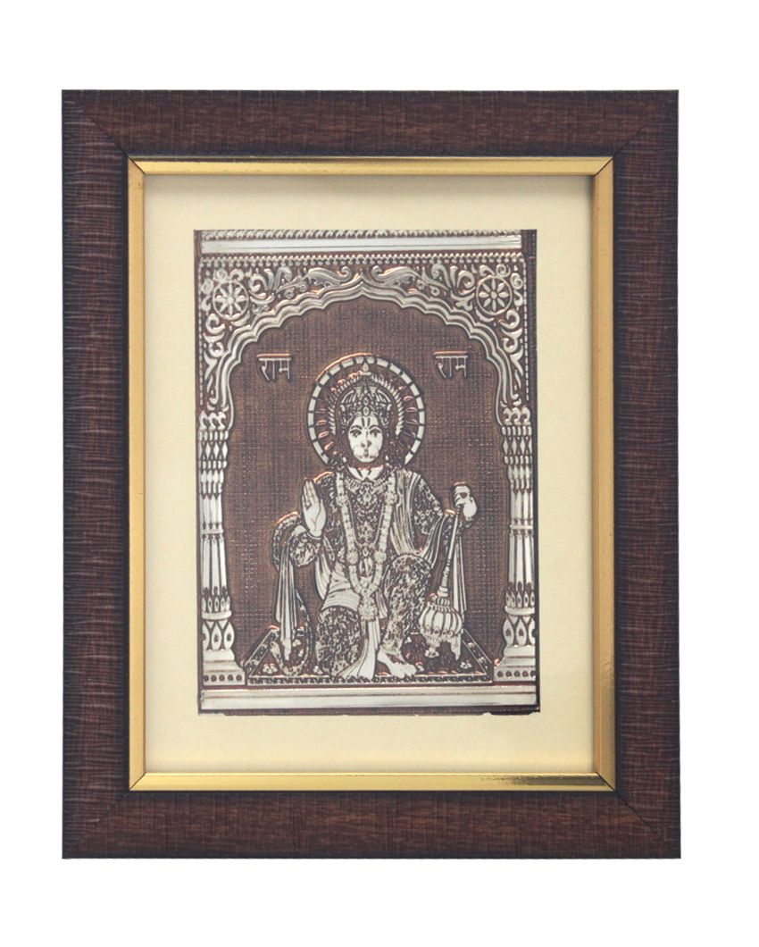 Lord Bajrang Bali Wall Painting | 9 x 11 inches