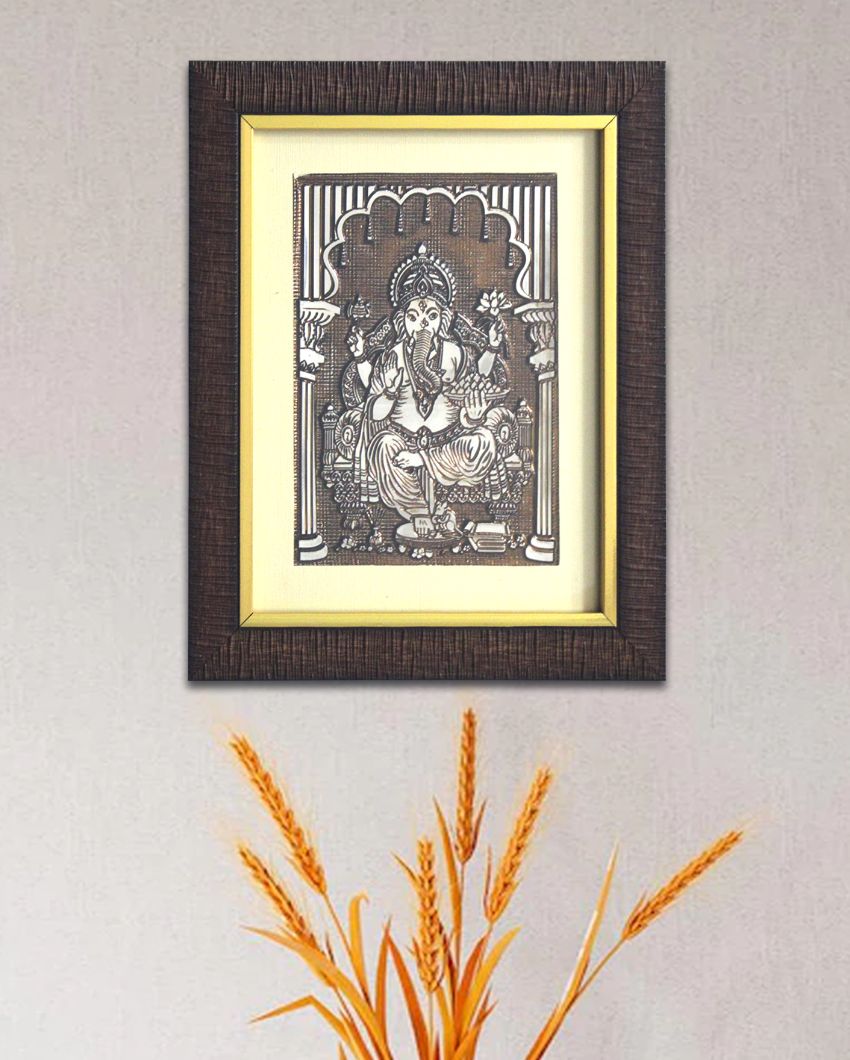 Lord Ganesh Wall Art Painting | 9 x 11 inches